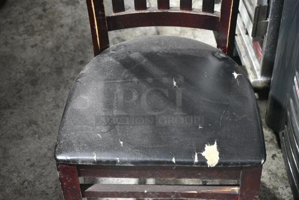 20 Wooden Dining Height Chair. 20 Times Your Bid! - Image 4 of 4
