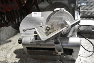 Hobart 1712 Stainless Steel Commercial Countertop Meat Slicer. 115 Volts, 1 Phase. Tested and Working!