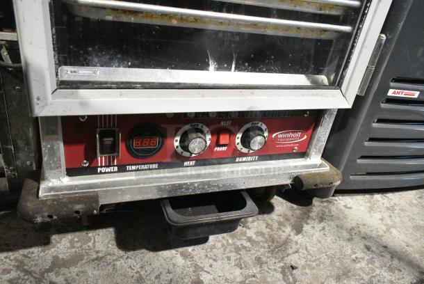 Winholt INHPL-1836/CAC Metal Commercial Heated Holding Cabinet w/ Pans on Commercial Casters. 115 Volts, 1 Phase. Tested and Working! - Image 4 of 8