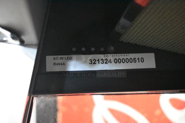 AHT AC-W LED Metal Commercial Open Grab N Go Merchandiser w/ Metal Shelves. 120 Volts, 1 Phase. Tested and Working! - Image 4 of 7