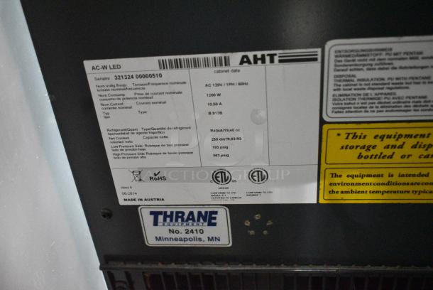 AHT AC-W LED Metal Commercial Open Grab N Go Merchandiser w/ Metal Shelves. 120 Volts, 1 Phase. Tested and Working! - Image 6 of 7