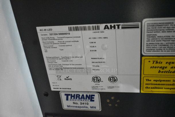 AHT AC-W LED Metal Commercial Open Grab N Go Merchandiser w/ Metal Shelves. 120 Volts, 1 Phase. Tested and Working! - Image 7 of 7
