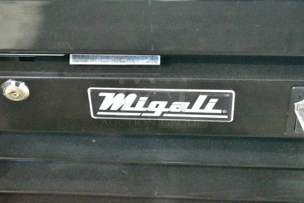2022 Migali C-10RM-HC Metal Commercial Single Door Reach In Cooler Merchandiser w/ Poly Coated Racks. 115 Volts, 1 Phase. Tested and Working! - Image 2 of 5