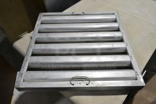 6 Metal Grease Hood Filters. 6 Times Your Bid!