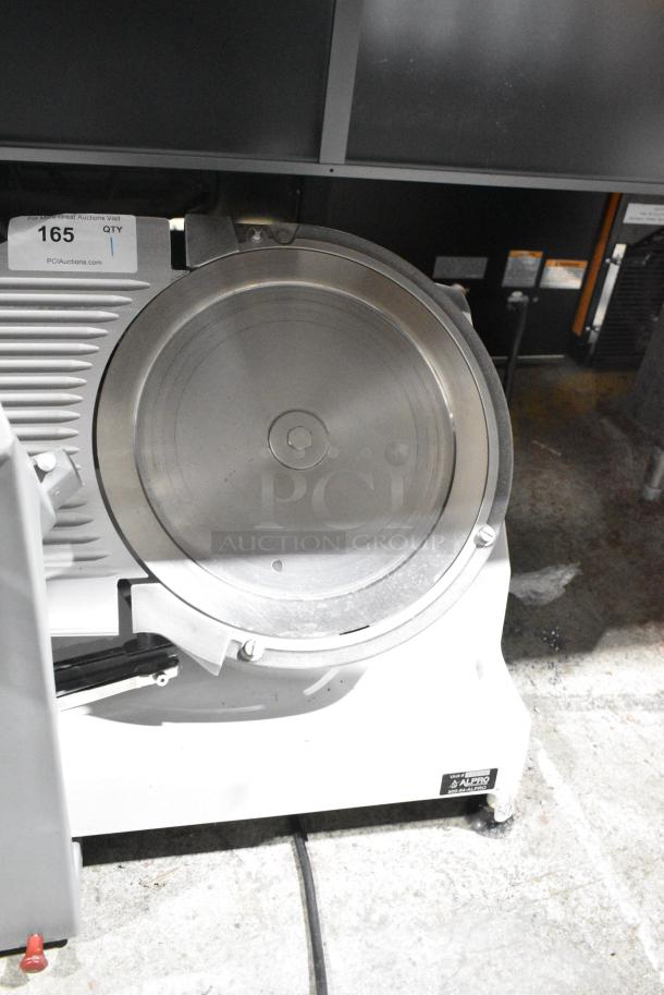 Berkel X13AE-PLUS Metal Commercial Countertop Meat Slicer. Missing Carriage. 115 Volts, 1 Phase. Tested and Working! - Image 2 of 7
