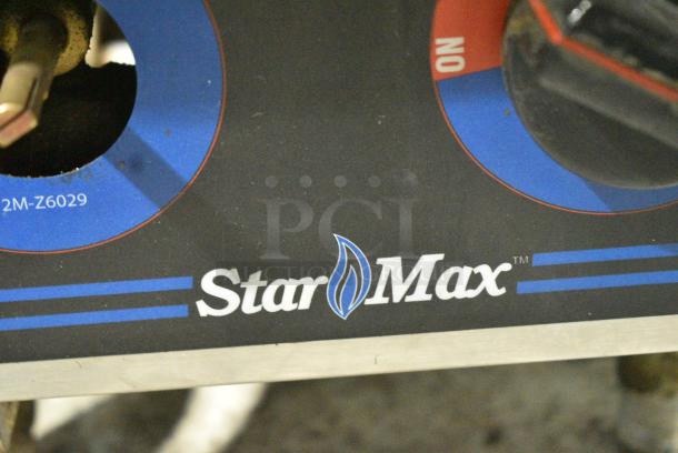 Star Max Stainless Steel Commercial Countertop Natural Gas Powered 2 Burner Range. - Image 3 of 5