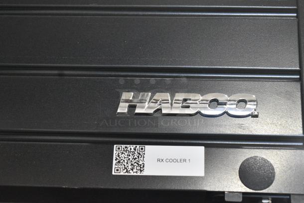 2019 Habco SE18 Metal Commercial Single Door Reach In Cooler Merchandiser w/ Poly Coated Racks. 115 Volts, 1 Phase. Tested and Working! - Image 3 of 6