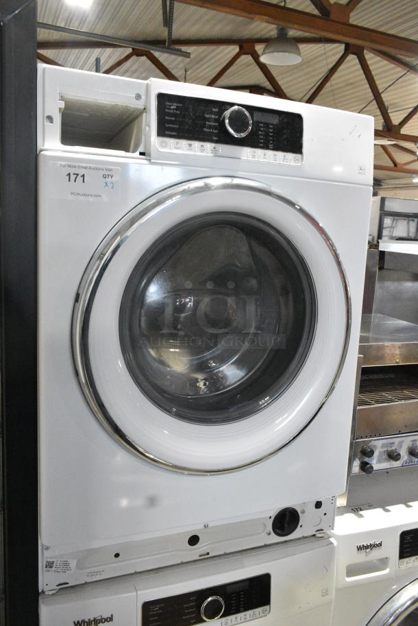 2 Whirlpool WFW5090JW 0 Metal Front Load Washer. 120 Volts, 1 Phase. 2 Times Your Bid! - Image 5 of 9