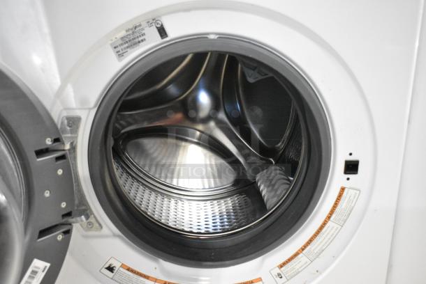 2 Whirlpool WFW5090JW 0 Metal Front Load Washer. 120 Volts, 1 Phase. 2 Times Your Bid! - Image 8 of 9