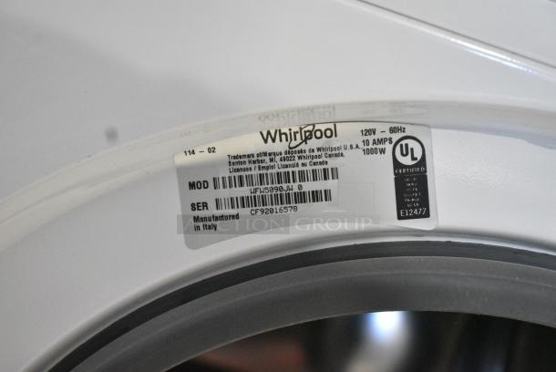 2 Whirlpool WFW5090JW 0 Metal Front Load Washer. 120 Volts, 1 Phase. 2 Times Your Bid! - Image 9 of 9