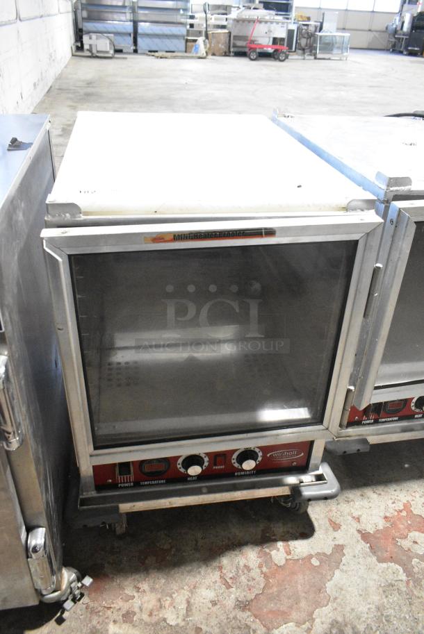 Winholt NHPL-1810/HH-CA/LC Metal Commercial Heated Holding Cabinet on Commercial Casters. 120 Volts, 1 Phase. Tested and Working! - Image 1 of 7