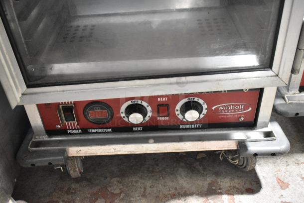 Winholt NHPL-1810/HH-CA/LC Metal Commercial Heated Holding Cabinet on Commercial Casters. 120 Volts, 1 Phase. Tested and Working! - Image 4 of 7