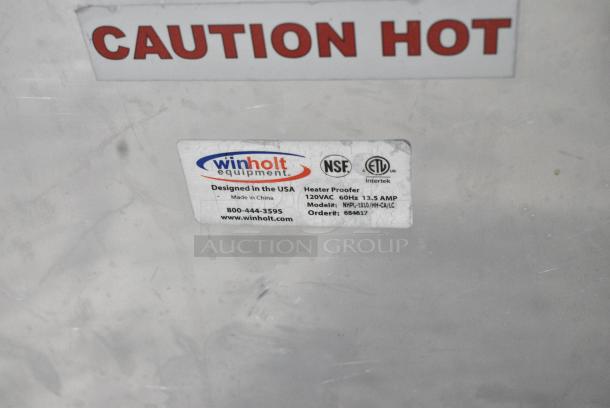 Winholt NHPL-1810/HH-CA/LC Metal Commercial Heated Holding Cabinet on Commercial Casters. 120 Volts, 1 Phase. Tested and Working! - Image 7 of 7