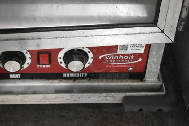 Winholt NHPL-1810-CA-LC-RCKT Metal Commercial Heated Holding Cabinet on Commercial Casters. 120 Volts, 1 Phase. Tested and Powers On But Does Not Get Warm - Image 2 of 7