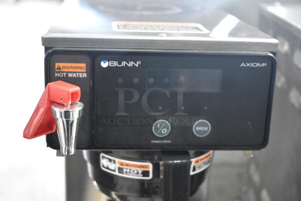 2020 Bunn AXIOM-DV-TC Stainless Steel Commercial Countertop Coffee Machine w/ Hot Water Dispenser, 2 Metal Coffee Pots and Poly Brew Basket. 120 Volts, 1 Phase. - Image 5 of 7