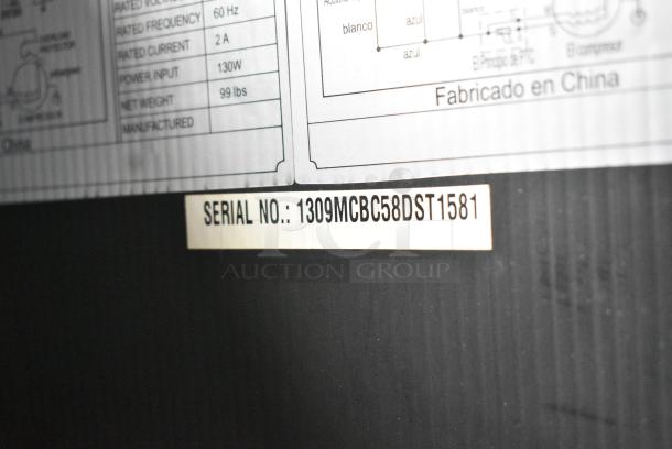 Vissani MCBC58DST Metal Mini Cooler Merchandiser. 115 Volts, 1 Phase. Tested and Working! - Image 6 of 6