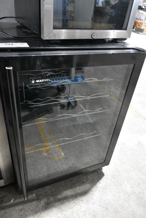 Marvel Metal Mini Cooler Merchandiser. 115 Volts, 1 Phase. Tested and Working! - Image 1 of 6
