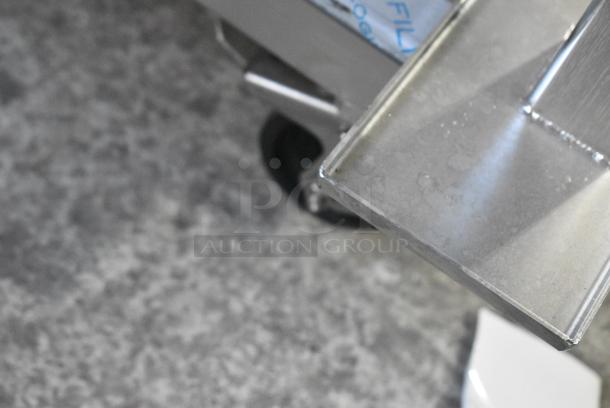 BRAND NEW SCRATCH AND DENT! BKI AETG202R Stainless Steel Commercial Gas Powered Roll In Rack Combi Convection Oven w/ Metal Pan Rack. - Image 6 of 8
