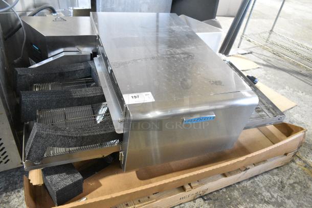 BRAND NEW SCRATCH AND DENT! 2024 Turbochef HHC2020 Stainless Steel Commercial Countertop Electric Powered Conveyor Rapid Cook Oven. 208/240 Volts, 3 Phase. - Image 2 of 8