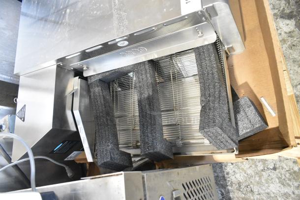 BRAND NEW SCRATCH AND DENT! 2024 Turbochef HHC2020 Stainless Steel Commercial Countertop Electric Powered Conveyor Rapid Cook Oven. 208/240 Volts, 3 Phase. - Image 6 of 8