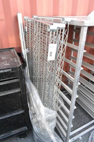 ALL ONE MONEY! Lot of 4 Chrome Finish Wire Shelves