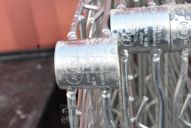 ALL ONE MONEY! Lot of 4 Chrome Finish Wire Shelves - Image 3 of 3