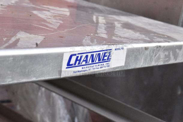 Metal Commercial Double Pan Rack. - Image 2 of 3