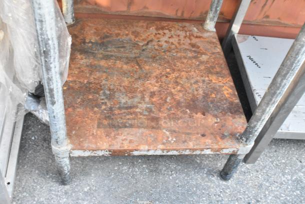 Stainless Steel Table w/ Metal Under Shelf. - Image 2 of 4