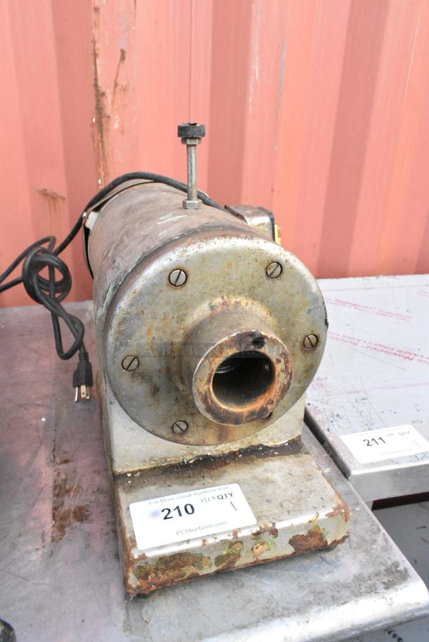 Metal Commercial Countertop Meat Grinder Base. 115 Volts, 1 Phase. - Image 1 of 3