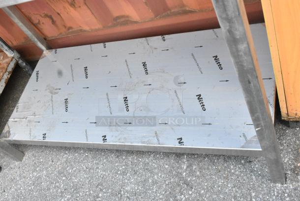 Stainless Steel Table w/ Under Shelf. - Image 3 of 4