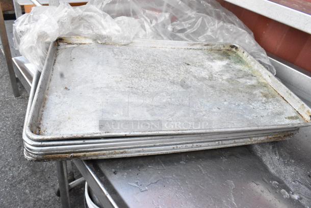 12 Metal Full Size Baking Pans. 12 Times Your Bid! - Image 1 of 3