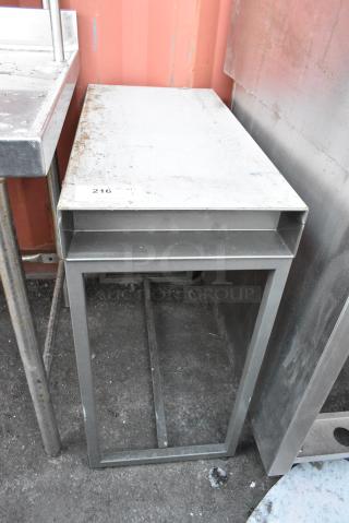 Metal Table.