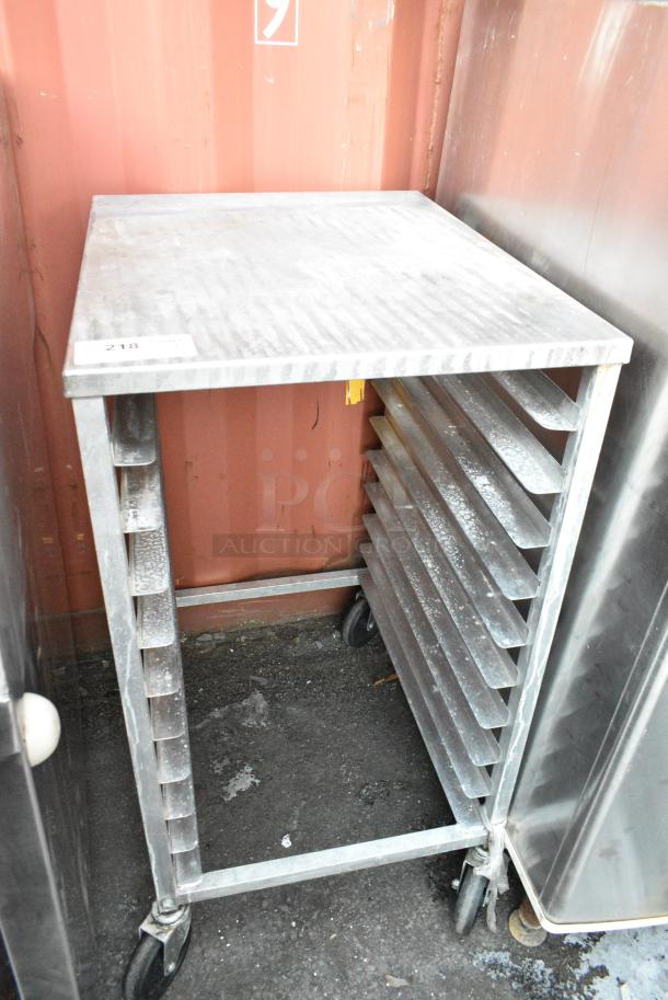 Metal Pan Transport Rack on Commercial Casters. - Image 1 of 4