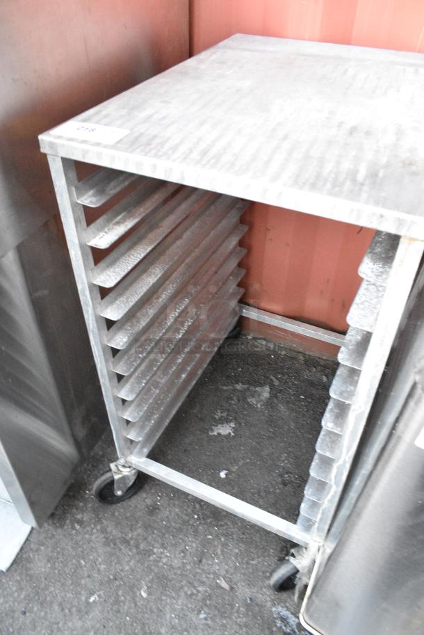 Metal Pan Transport Rack on Commercial Casters. - Image 4 of 4