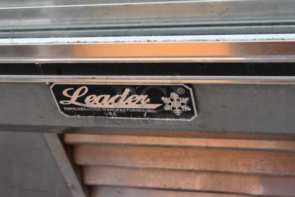 Leader HBK48 S/C Stainless Steel Commercial Floor Style Deli Display Case Merchandiser. 115 Volts, 1 Phase. - Image 3 of 4