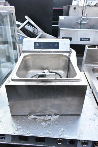 Matfer Choco 15R Stainless Steel Countertop Chocolate Tempering Machine. 110 Volts, 1 Phase.