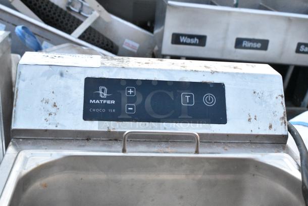 Matfer Choco 15R Stainless Steel Countertop Chocolate Tempering Machine. 110 Volts, 1 Phase. - Image 3 of 6