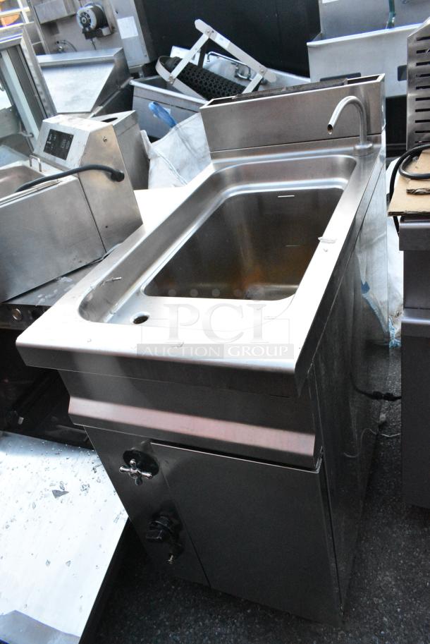 Stainless Steel Commercial Floor Style Pasta Cooker. - Image 2 of 7