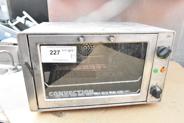 Metal Countertop Electric Powered Convection Oven. - Image 1 of 4