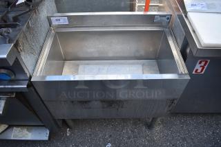 Krowne 18-30-7 Stainless Steel Ice Bin w/ Cold Plate.