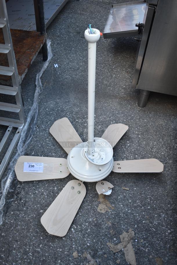 Ceiling Mount Fan. - Image 1 of 4