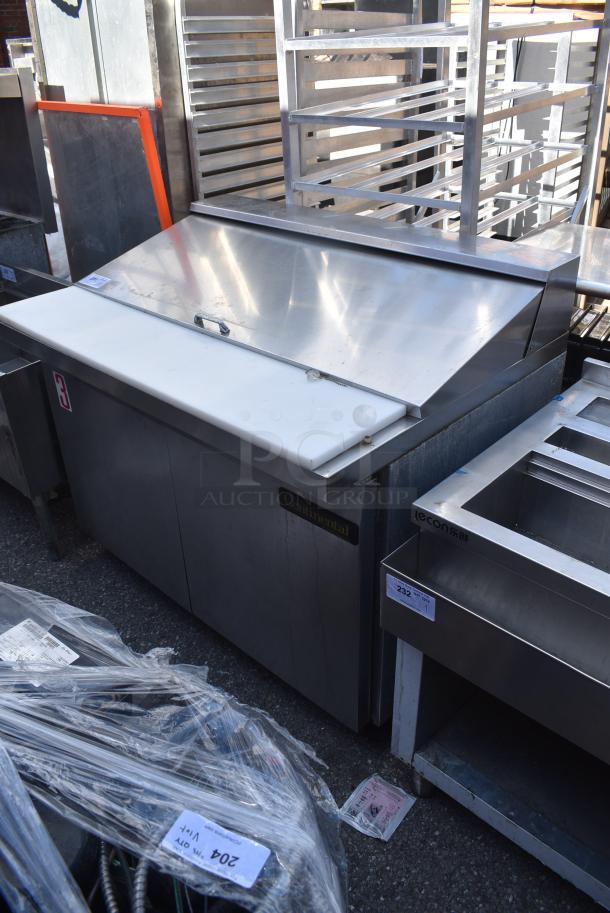 Continental SW18-18M Stainless Steel Commercial Sandwich Salad Prep Table Bain Marie Mega Top on Commercial Casters. 115 Volts, 1 Phase. - Image 2 of 9