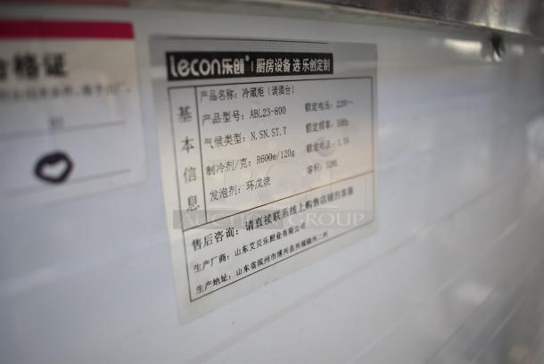 Lecon ABL23-800 Stainless Steel Station. 220 Volts. - Image 6 of 6