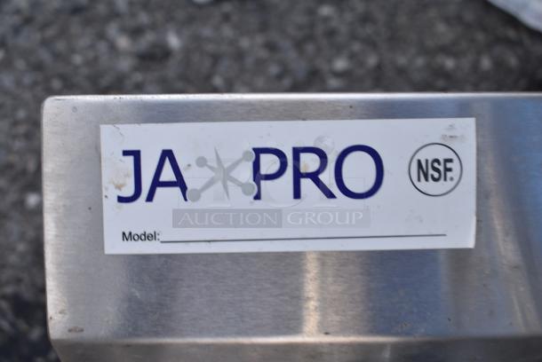 Stainless Steel Single Bay Wall Mount Sink w/ Faucet and Handles. - Image 4 of 4