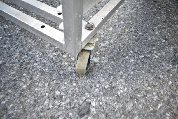 Metal Pan Transport Rack on Commercial Casters. - Image 4 of 5