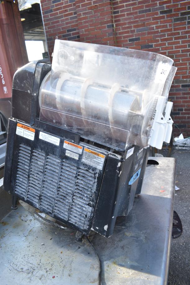 Bunn ULTRA-2 Stainless Steel Commercial Countertop 2 Hopper Slushie Machine. See Pictures for Broken Hopper and Missing Lids. 120 Volts, 1 Phase. Tested and Powers On But Does Not Get Cold - Image 2 of 6