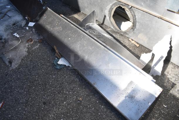 4 Metal Wall Mount Shelf. Includes 60x12x10. 4 Times Your Bid! - Image 2 of 5