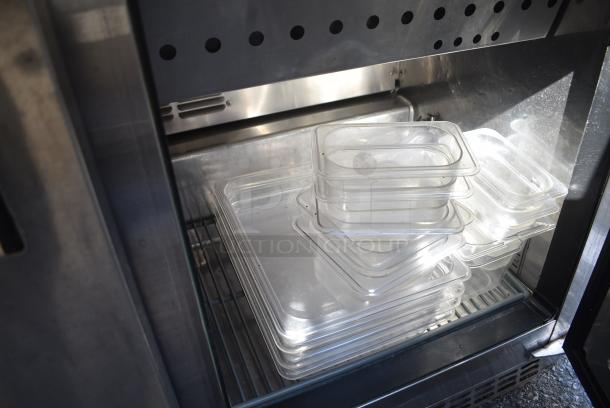 Everest EPBR2 Stainless Steel Commercial Sandwich Salad Prep Table Bain Marie Mega Top. 115 Volts, 1 Phase. - Image 6 of 8