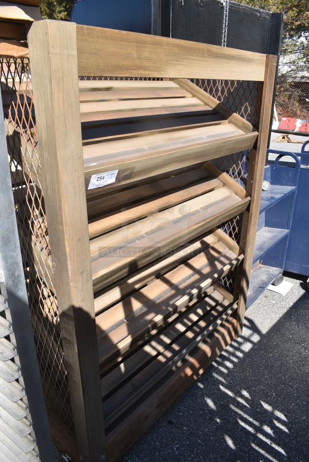 Shelving Display Unit on Commercial Casters. - Image 1 of 5