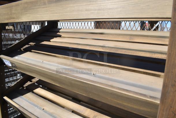 Shelving Display Unit on Commercial Casters. - Image 3 of 5